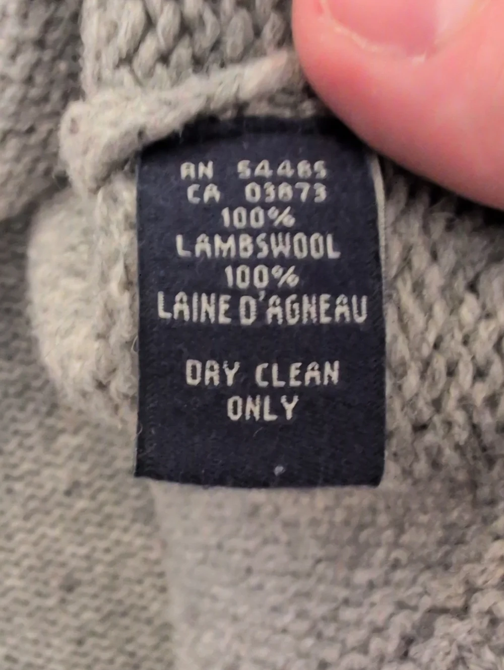 American Eagle Outfitters Grey Crewneck Sweater 100% Lambs Wool
